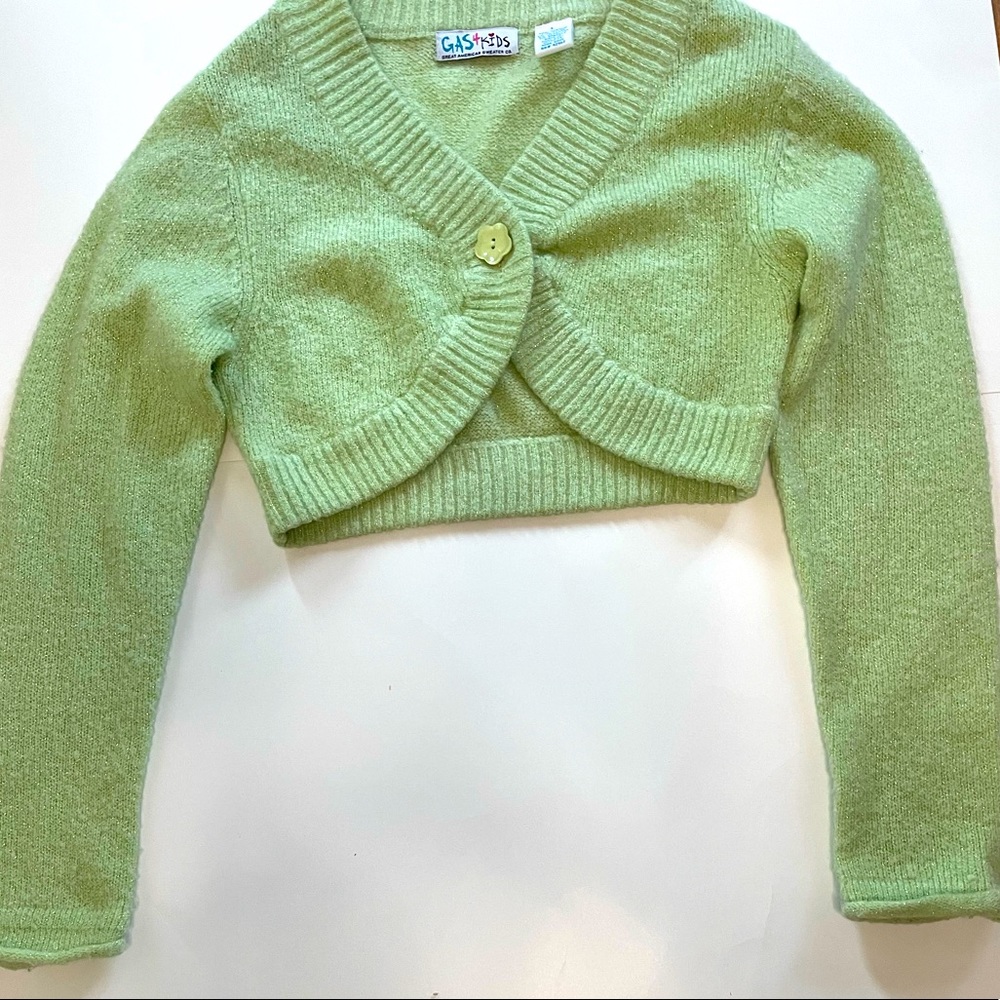 Light Green Kids Sweater